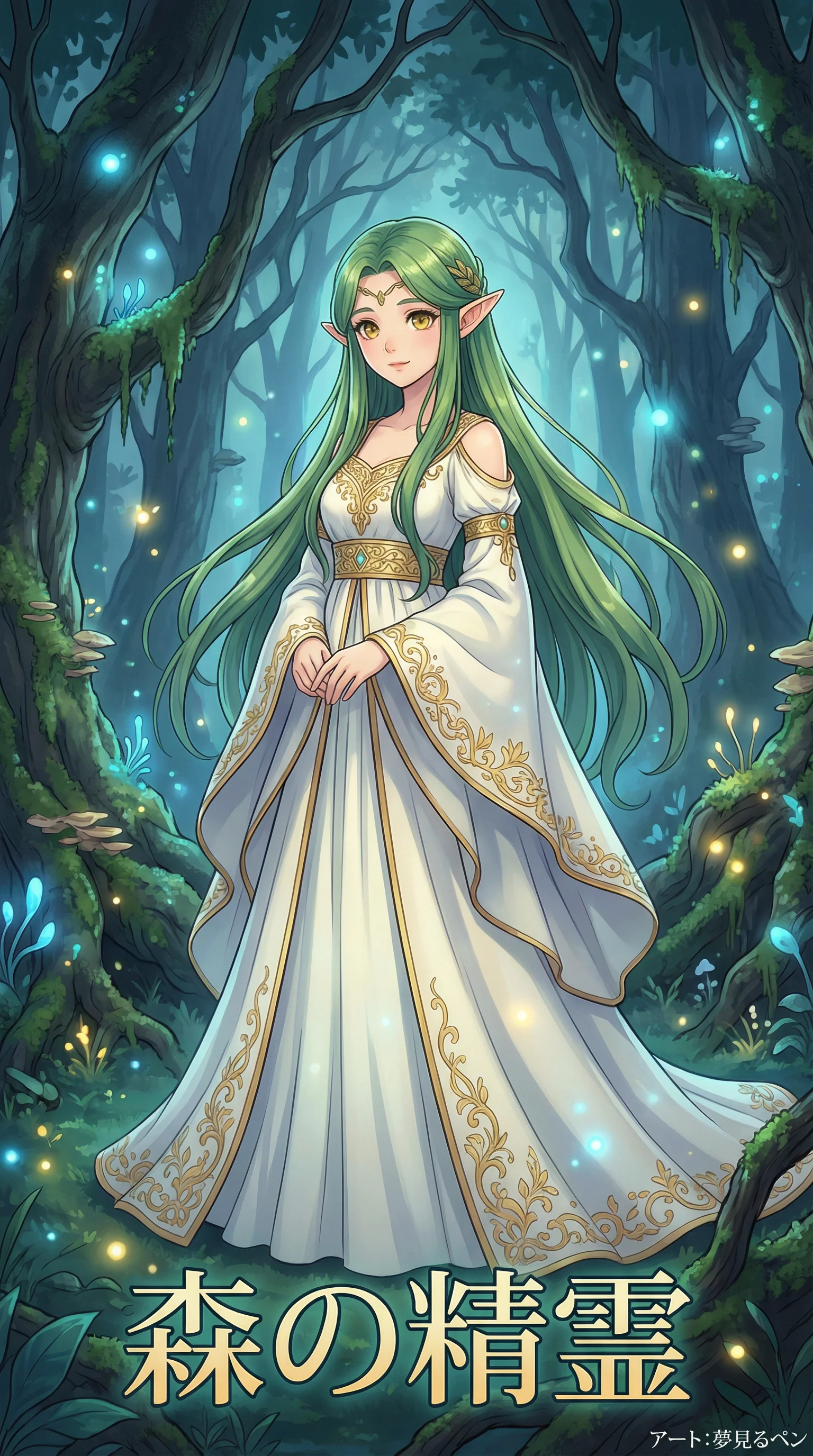 里番动漫精灵森林物语奇幻作品封面